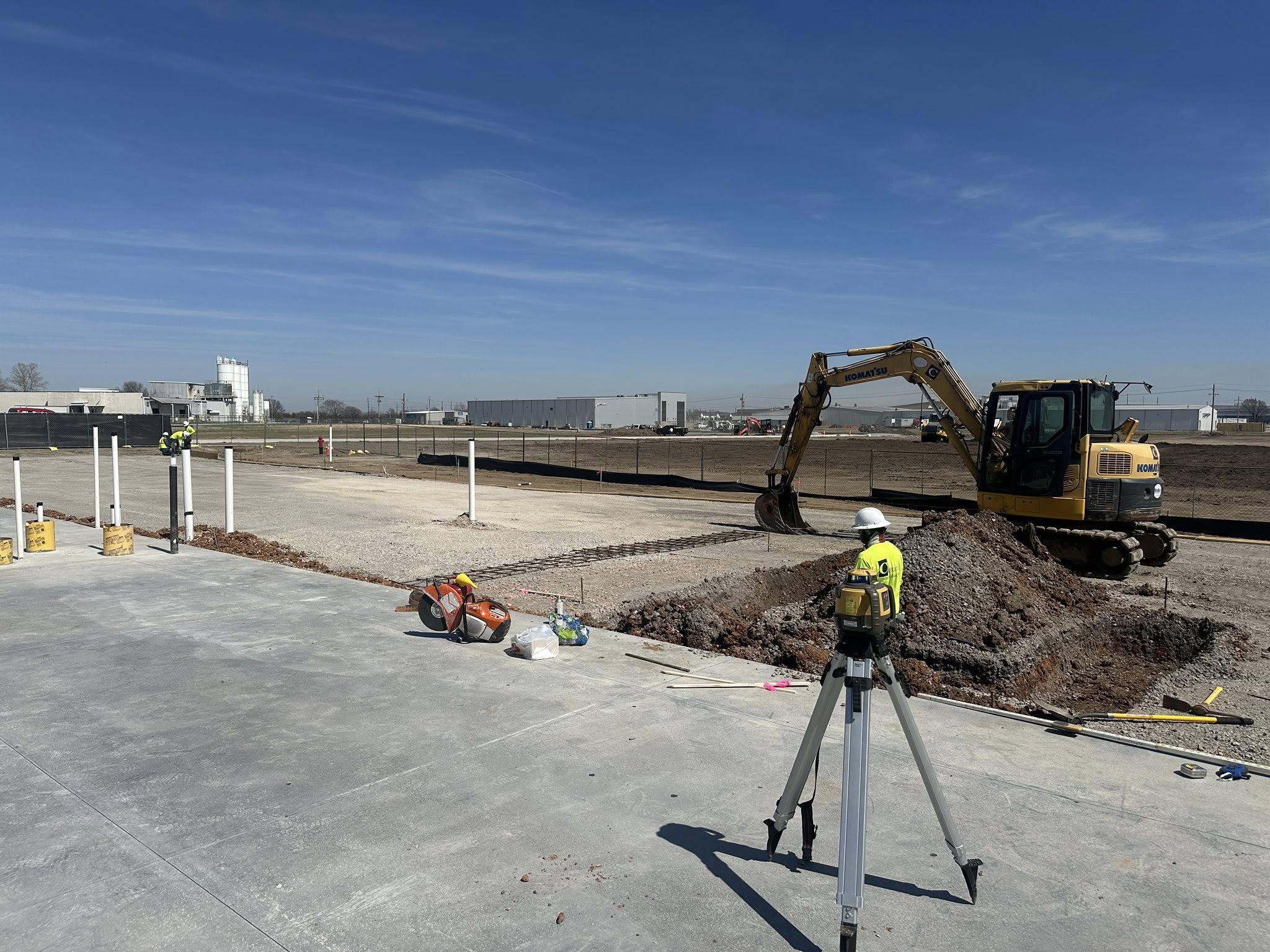Site work and survey